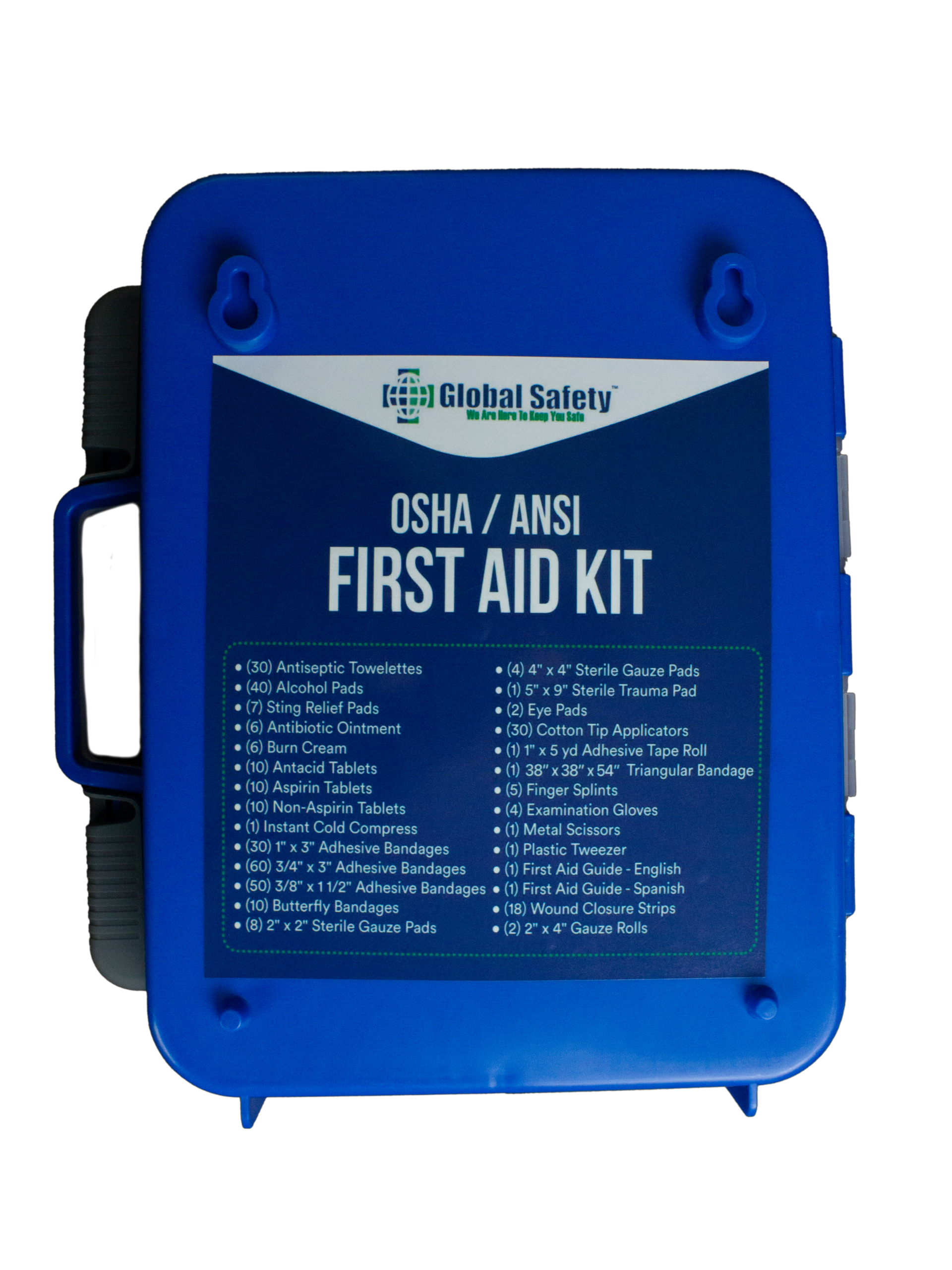 Global Safety OSHA-ANSI First Aid Kit, 350-Piece, Full - Image 2